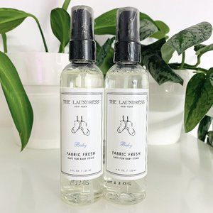 NEW The Laundress Fabric Fresh Baby 2 x 4oz Spray